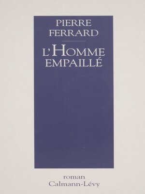 cover image of L'Homme empaillé